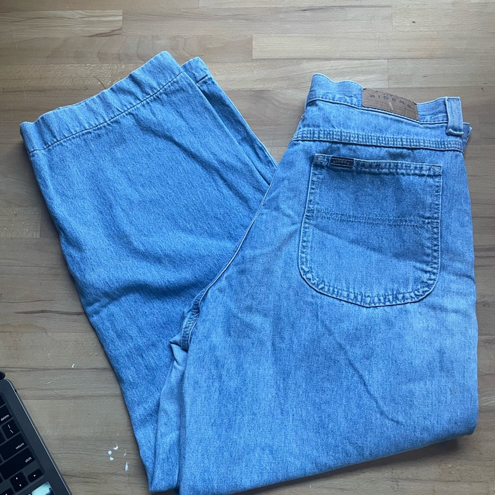 Riders by Lee Denim Blue Wide Leg Jeans